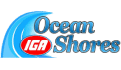 A theme logo of Ocean Shores IGA